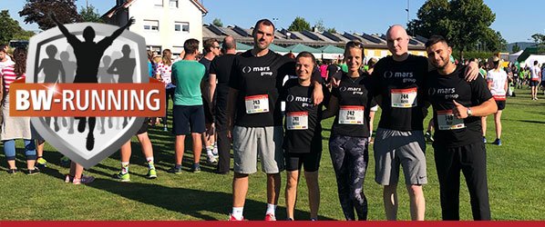 AOK Firmenlauf 2019 - mars group am Start