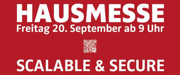 Hausmesse 2013 Flyer