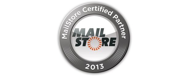 MailStore Certified Partner 2013 Logo