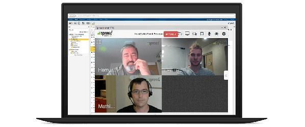 Videokonferenz Screenshot