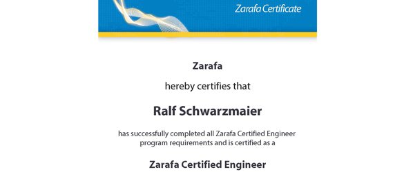 Zarafa Certified Engineer