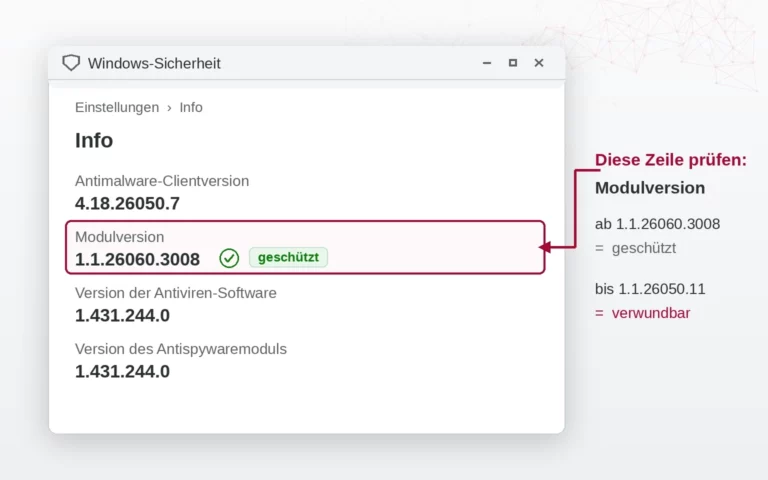 Windows Defender Sicherheitslücke - RoguePlanet