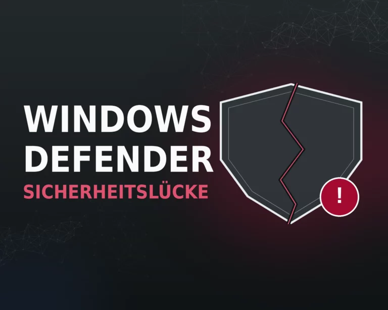 Blogbeitrag - Windows Defender Sicherheitslücke RoguePlanet