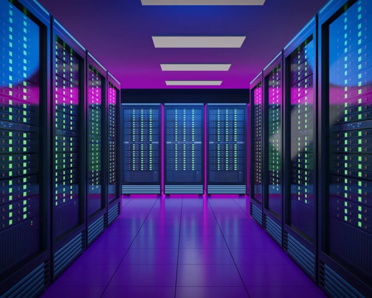 Dunkler Serverraum als Sinnbild für den missbrauchbaren Microsoft Defender Treiber BTR.sys