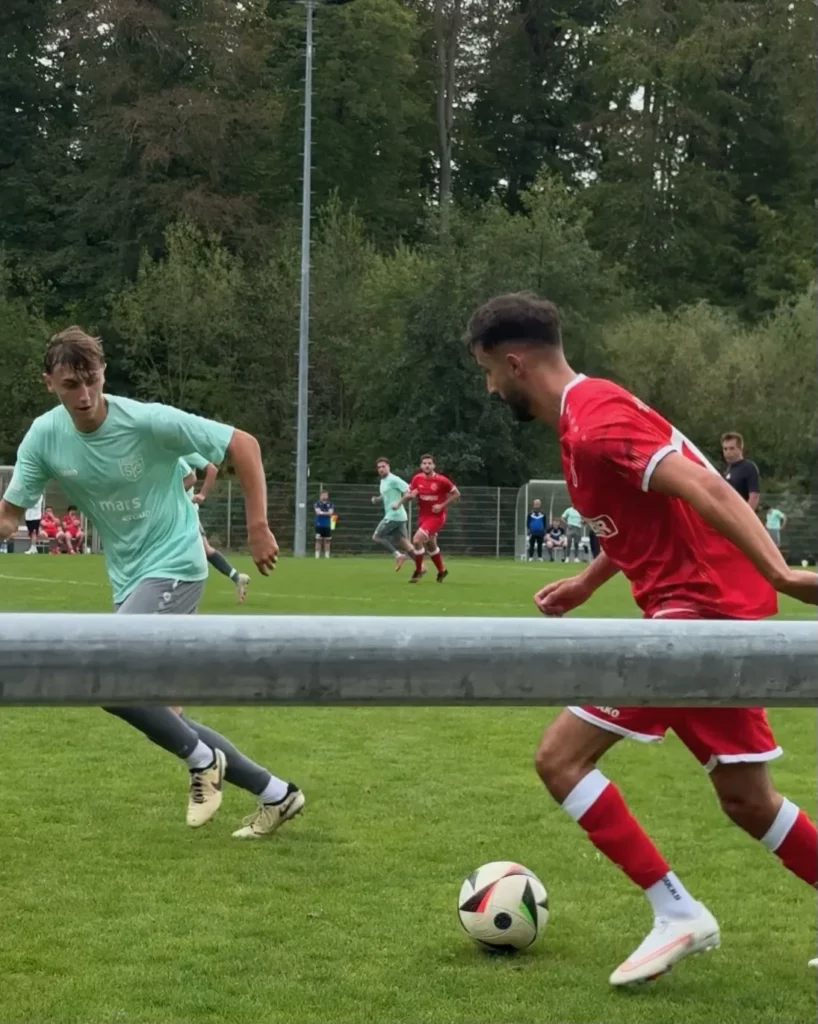 Fußballspiel TSG Salach