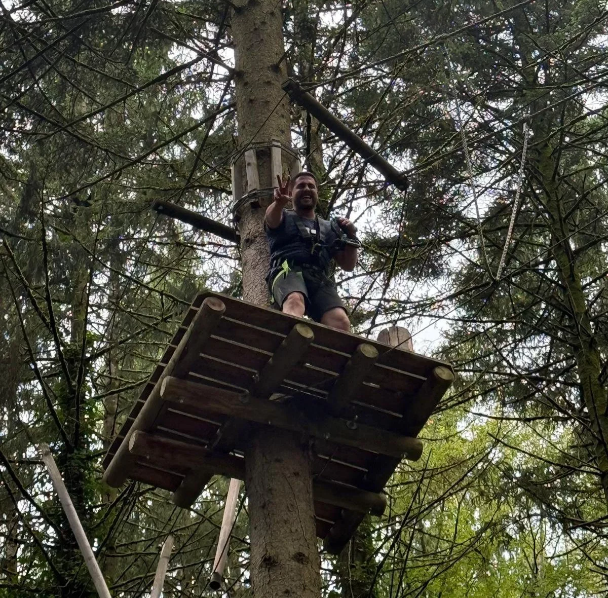 mars Teamevent Klettergarten Skyland Games